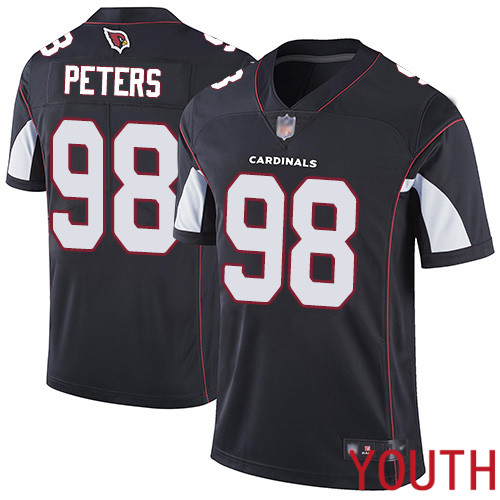 Arizona Cardinals Limited Black Youth Corey Peters Alternate Jersey NFL Football #98 Vapor Untouchable->women nfl jersey->Women Jersey